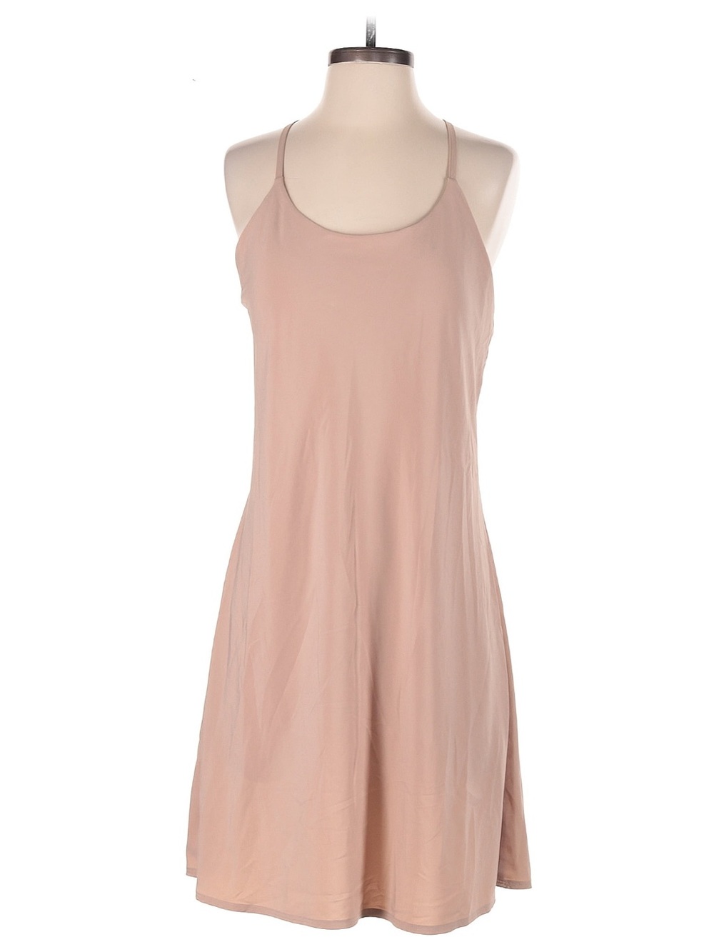 Soft Blush Xersion Sporty Dress with Thin Straps
